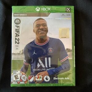 New FIFA Soccer 22 Xbox Series X Game